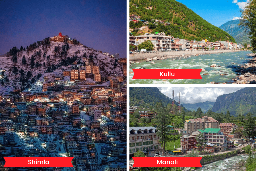 Shimla - Kullu - Manali